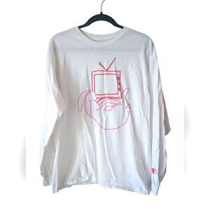 Harry Styles Love On Tour Bunny TV 2022 Long Sleeve Tee Size Large